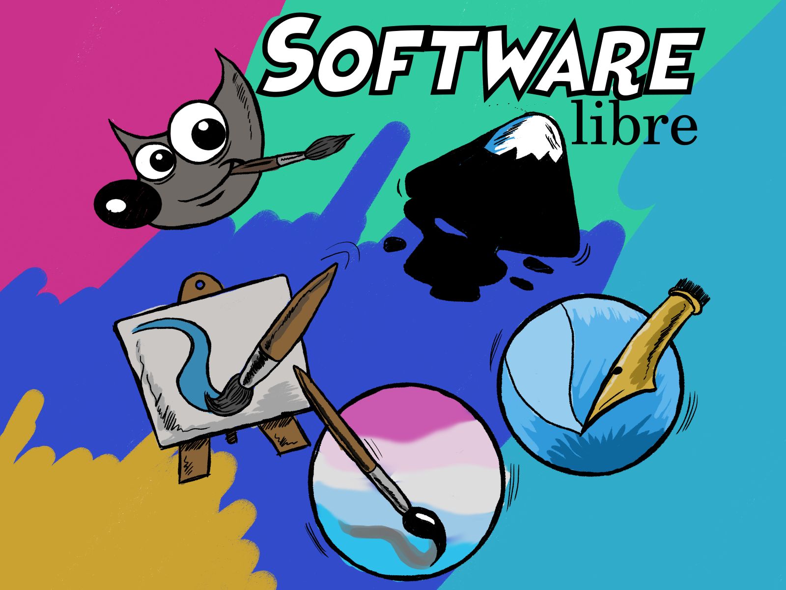 El software libre y el comic